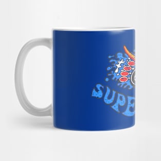 Super Roo - distressed Bathurst weekend worn print Mug